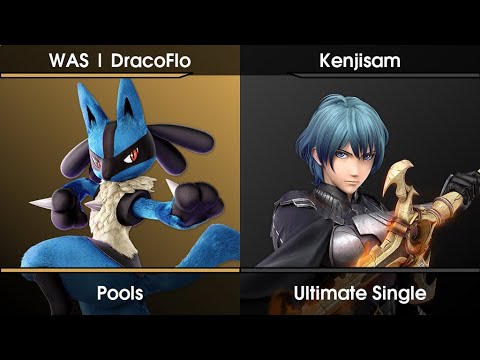 Rouen Weeklies Pools - WAS | DracoFlo (Lucario) Vs. Kenjisam (Byleth) SSBU Ultimate Tournament