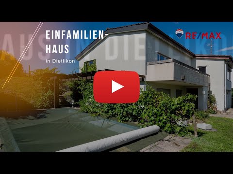 🔷ZU KAUFEN🔷7½ Zimmer-Einfamilienhaus freistehend in Dietlikon ZH  REMAX Immobilien Rolf Wirnsberger