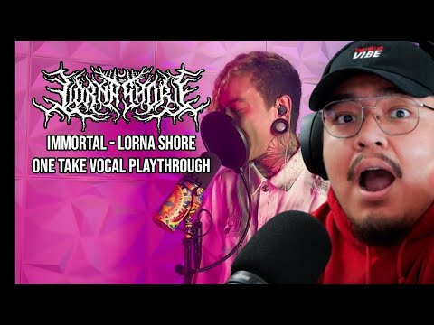 1ST LISTEN REACTION Immortal - Lorna Shore One Take Playthrough The Will Ramos