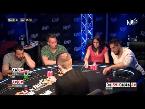 CASH KINGS E45 2/2 - DE - NLH 2/5 ante 5 - Live cash game poker show
