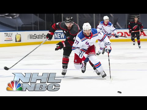 NHL Stanley Cup Qualifying Round: Rangers vs. Hurricanes | Game 2 EXTENDED HIGHLIGHTS | NBC Sports