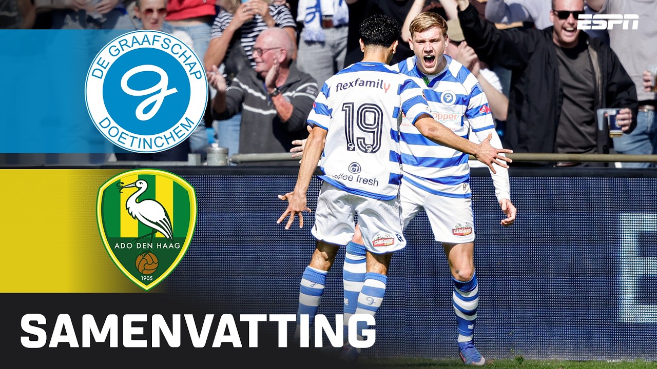 De Graafschap vs ADO Den Haag Highlights