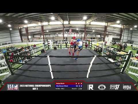 2023 National Championships Semi Finals - 86 kg (189.2 lbs) - Chip Moraza Pollard vs Huxley Martin