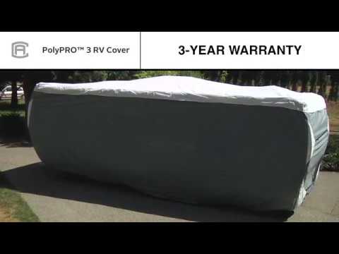 Classic Accessories PolyPro III Deluxe Class C RV Cover - Fits 29ft.-32ft. RVs