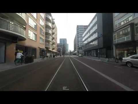 Cabinerit RET tram 24 Omleiding Kruisplein