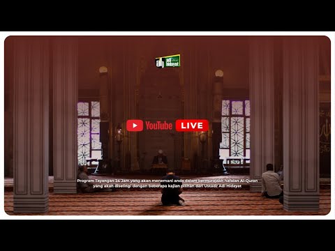 <p>Live 24 Jam Bersama Ustadz Adi Hidayat<br />
Akan diisi dengan Murottal dan diselingi kajian-kajian Ustadz Adi Hidayat<br />
===============<br />
Sebarkan seluas-luasnya kebaikan dengan share video ini, subscribe channel dan aktifkan notifikasi untuk mendapatkan ilmu dan informasi terbaru dari Ustadz Adi Hidayat, Lc., MA. ( UAH )<br />
#kajianUAH<br />
#murottal<br />
===============<br />
adi hidayat official<br />
===============<br />
UAH Offical Social Media :<br />
facebook.com/adihidayatofficial<br />
instagram.com/adihidayatofficial<br />
t.me/adihidayatofficial<br />
youtube.com/adihidayatofficial</p>
<p>* Tidak diperkenankan me re-upload konten atau materi kami untuk kepentingan komersil dan monetisasi.</p>
<p>Untuk mensupport Kegiatan Pengembangan Dakwah Quantum Akhyar Institute, donasi bisa disalurkan melalui :<br />
1. Rekening BTN Syariah (BTN kode bank : 200)<br />
Nomor Rekening 7122 082 337 a.n Yayasan Institut Quantum Akhyar<br />
Untuk Wakaf Lahan Islamic Center Quantum Akhyar Institute</p>
<p>2. Rekening Bank Syariah Mandiri (BSM kode bank : 451)<br />
Nomor Rekening 7088 490 228 a.n Ibrohim Hanif<br />
Untuk Operasional Dakwah</p>
<p>3. Rekening Bank Syariah Mandiri (BSM kode bank : 451)<br />
Nomor Rekening 7123 985 634 a.n Ita Haryati<br />
Untuk Wakaf Buku Hafalan Al-Qur'an</p>
<p>4. Agar selalu mendapatkan informasi terbaru perihal STUAH, pantau website: quantumakhyar.com/alc</p>
<p>Live 24 Jam Bersama Ustadz Adi Hidayat<br />
Akan diisi dengan Murottal dan diselingi kajian-kajian Ustadz Adi Hidayat<br />
===============<br />
Sebarkan seluas-luasnya kebaikan dengan share video ini, subscribe channel dan aktifkan notifikasi untuk mendapatkan ilmu dan informasi terbaru dari Ustadz Adi Hidayat, Lc., MA. ( UAH )<br />
#kajianUAH<br />
#murottal<br />
===============<br />
adi hidayat official<br />
===============<br />
UAH Offical Social Media :<br />
facebook.com/adihidayatofficial<br />
instagram.com/adihidayatofficial<br />
t.me/adihidayatofficial<br />
youtube.com/adihidayatofficial</p>
<p>* Tidak diperkenankan me re-upload konten atau materi kami untuk kepentingan komersil dan monetisasi.</p>
<p>Untuk mensupport Kegiatan Pengembangan Dakwah Quantum Akhyar Institute, donasi bisa disalurkan melalui :<br />
1. Rekening BTN Syariah (BTN kode bank : 200)<br />
Nomor Rekening 7122 082 337 a.n Yayasan Institut Quantum Akhyar<br />
Untuk Wakaf Lahan Islamic Center Quantum Akhyar Institute</p>
<p>2. Rekening Bank Syariah Mandiri (BSM kode bank : 451)<br />
Nomor Rekening 7088 490 228 a.n Ibrohim Hanif<br />
Untuk Operasional Dakwah</p>
<p>3. Rekening Bank Syariah Mandiri (BSM kode bank : 451)<br />
Nomor Rekening 7123 985 634 a.n Ita Haryati<br />
Untuk Wakaf Buku Hafalan Al-Qur'an</p>
<p>4. Agar selalu mendapatkan informasi terbaru perihal STUAH, pantau website: quantumakhyar.com/alc</p>