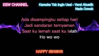 Download lagu TAK INGIN USAI KARAOKE (Nada Cowok) - KEISYA LEVRONKA | Versi Akustik mp3