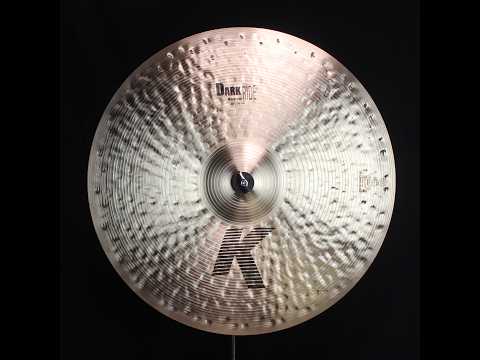 Zildjian 22" K Dark Medium Ride - 3074g (video demo) image 2