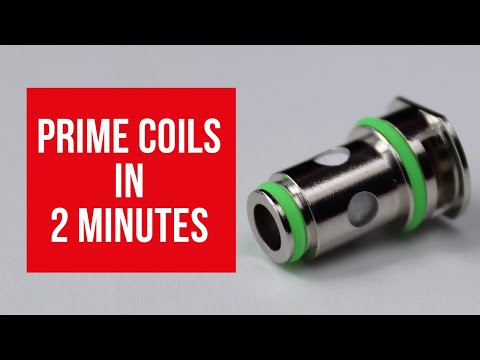 Part of a video titled Priming a vape coil in 2 minutes - YouTube
