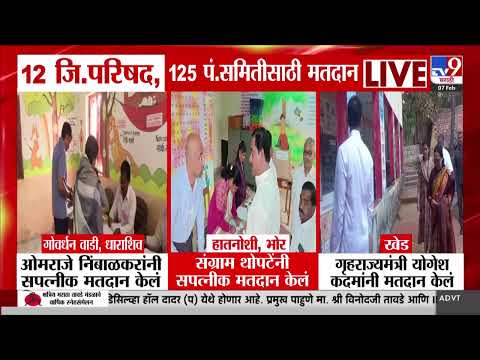 Zilla Parishad Election 2026 | 12 जिल्हा परिषद, 125 पंचायत समितीसाठी मतदान