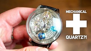 Geya Mechanical Watch Review Quartz and Mechanical movement combined?!