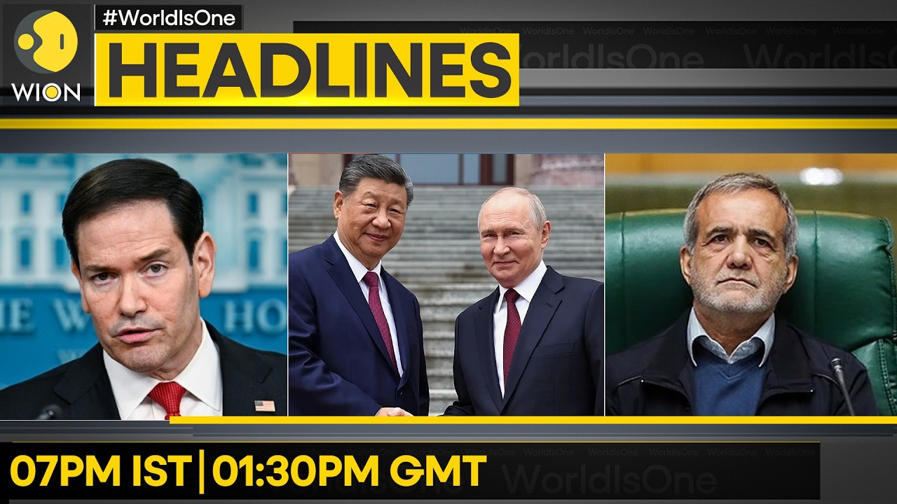 Putin: Ready For Cooperation With US | Rubio Offers Cubans 'New Path' | WION HEADLINES
