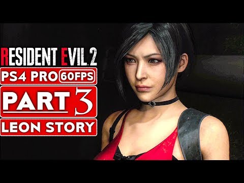 RESIDENT EVIL 2 REMAKE Gameplay Walkthrough Part 3 Leon Story [1080p HD 60FPS PS4] - No Commentary
