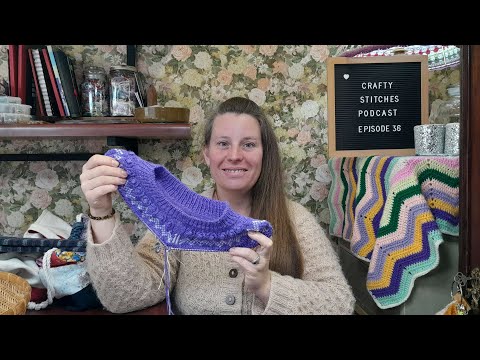 Crafty Stitches Podcast - Episode 36 - New Ranuculus