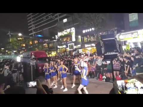 160925 DIA - Mr Potter - Busking in Hongdae 다이아  - 홍대 버스킹