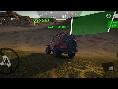 Crazy!! Offroading & Drifting with My 4x4 Jeep in Ultimate Offroad Simulator 4x4 Gameplay