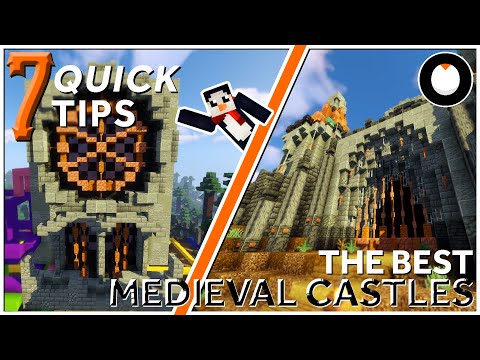 7 Quick Tips for MEDIEVAL CASTLES in Minecraft
