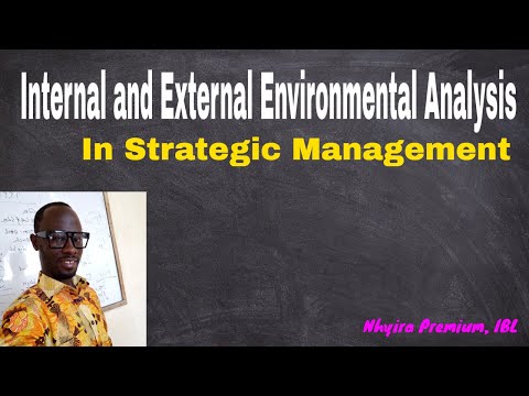 Internal and External Environmental Analysis in Strategic Management