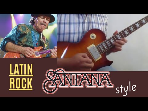 Latin Rock - Al estilo Santana  - Guitar Solo