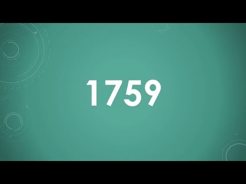Das Jahr 1759 einfach und kurz erklärt