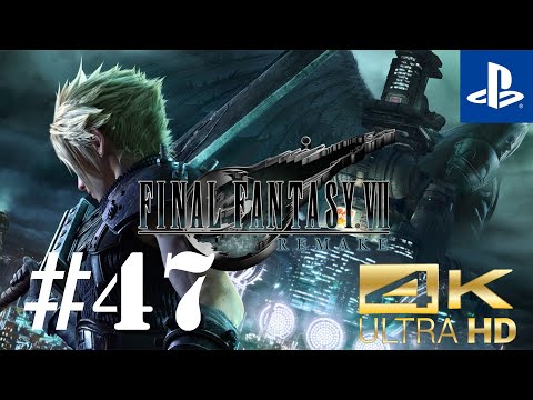 Final Fantasy VII Remake - Walkthrough Part 47 (No Commentary) [4K 60fps] (using Elgato 4K60 S+)