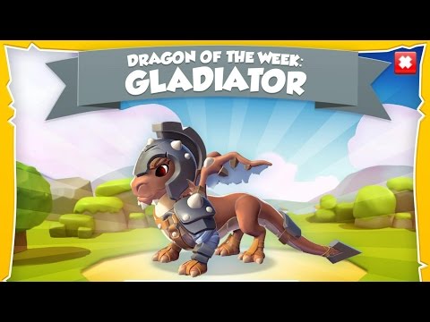 How to Breed the Gladiator Dragon (DOTW August 15th - 22nd) - Dragon Mania Legends