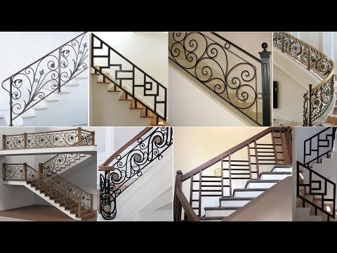 Metal stair railing design ideas 3  Metal stair grill design ideas 3