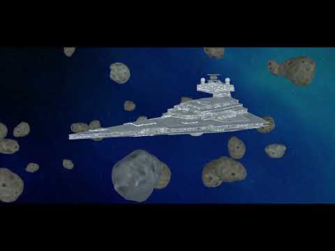 Imperial I-class Star Destroyer VS  MC80 Star Cruiser