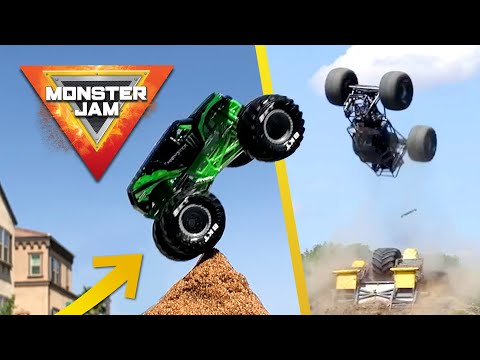 Setting WORLD RECORDS! 🏆 Monster Jam Compilation #1 | Action Toy Videos for Kids