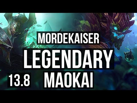 MORDE vs MAOKAI (TOP) | 11/1/11, Legendary | KR Diamond | 13.8
