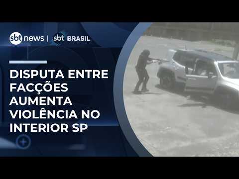 Disputa entre facções dobra número de mortes e aumenta violência no interior de SP | #SBTBrasil