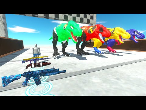 Dinosaurs Race Champions Dc Comics Trex Superhero Vs Fps avatar - Animal Revolt Battle Simulator