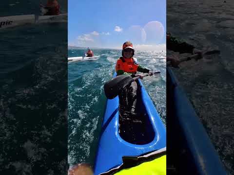 A day of downwind fun in Tarifa, Spain