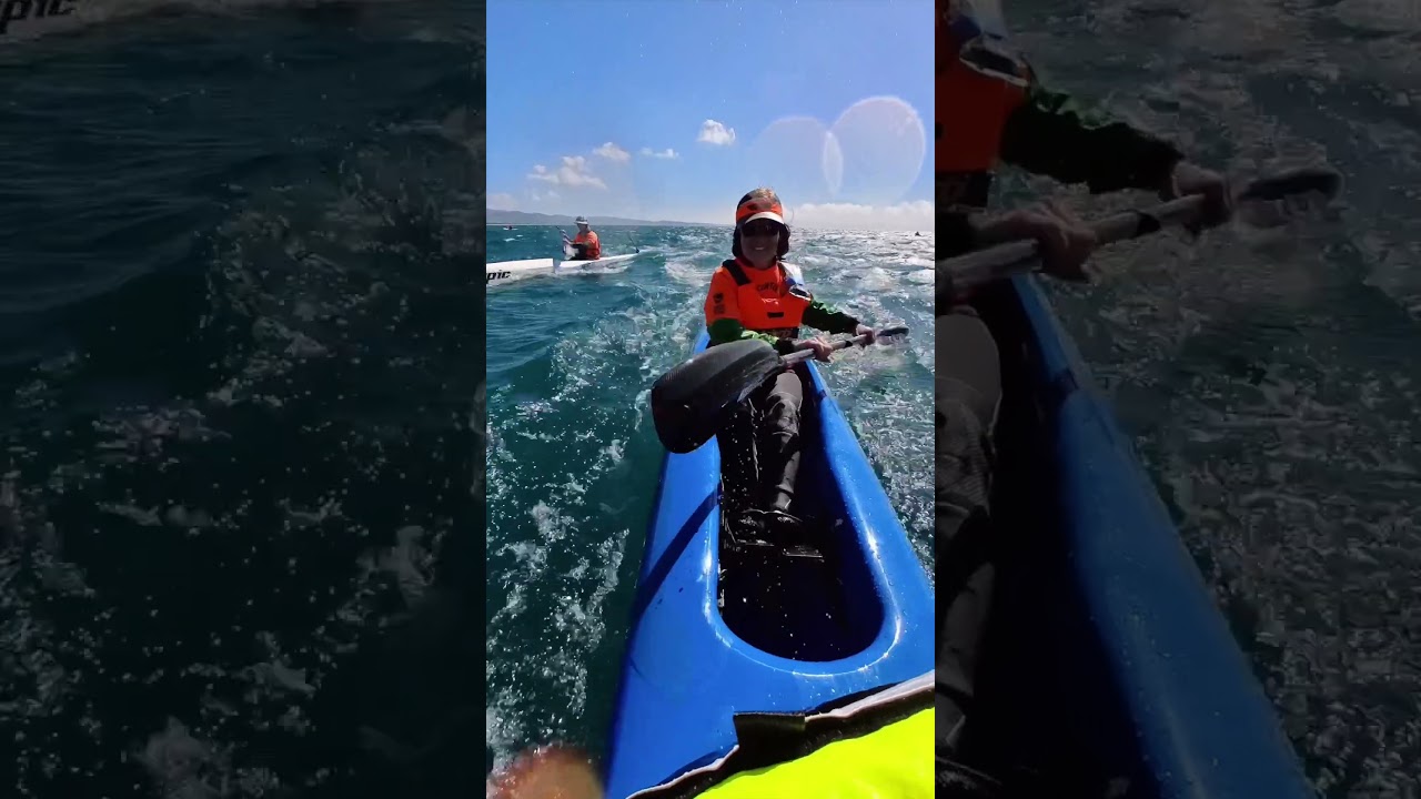 A day of downwind fun in Tarifa, Spain