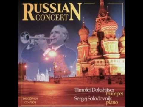 Timofei Dokshitser - Concerto for Trumpet by Oskar Bohme, Mvt II.wmv