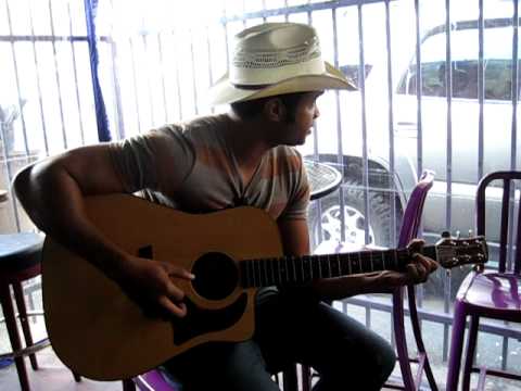 Mack Johnson Jr. Singing out back of Tootsie Acoustic song 9/10/11