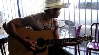 Mack Johnson Jr. Singing out back of Tootsie Acoustic song 9/10/11