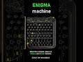 How Enigma machine works