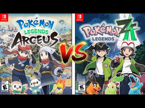 I Played Pokémon Legends Arceus and Z-A... One Is Clearly Better