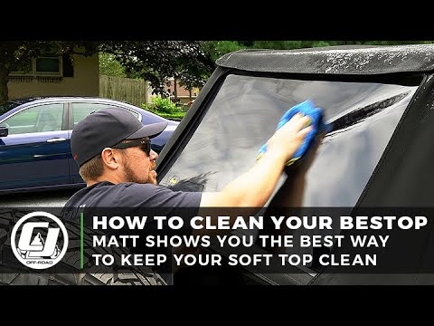 How To Clean Your Bestop Soft Top