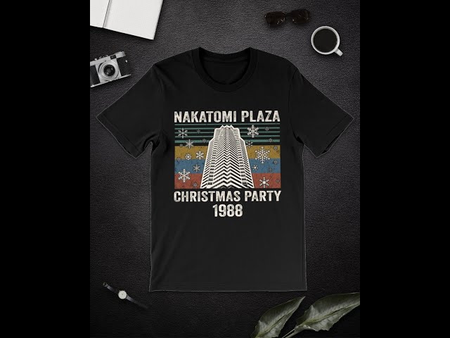 Vídeo relacionado con Die Hard Movie Christmas Party 1988 Bruce Willis Vintage Nakatomi Plaza Individuality Mens Hoodies Casual Cotton Unisex Black Sweatshirts L