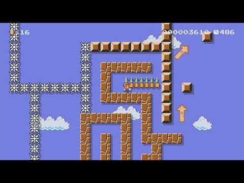 Mario's Mario Cosplay Course by crashbashr - Super Mario Maker - No Commentary 1bs 1bt