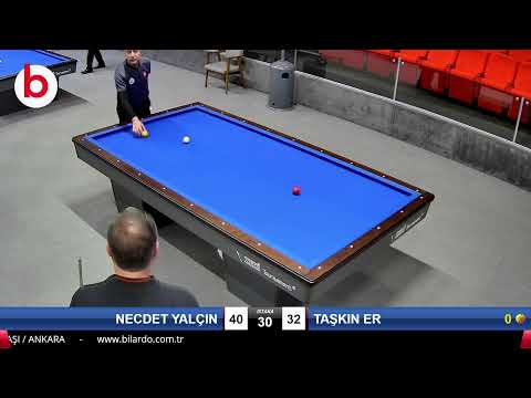 NECDET YALÇIN & TAŞKIN ER Bilardo Maçı - 2021 TÜRKİYE ŞAMPİYONASI 3.ETAP-FİNAL GRUBU H1