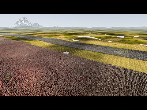 50.000 MODERN SOLDIERS vs 1 MILLION ROMAN GENERALS - Ultimate Epic Battle Simulator UEBS 2