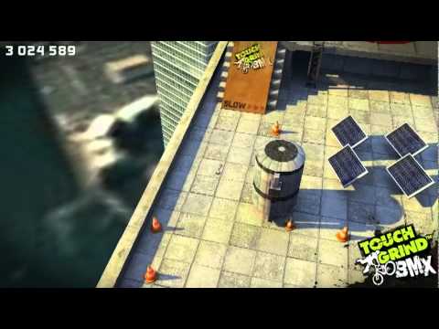 5,000,000 points skyline! getting close to the world record :) - Touchgrind BMX