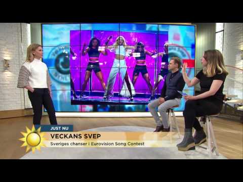 Här kuppar Zara Larsson SVT - Nyhetsmorgon (TV4)