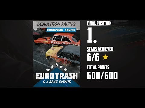 WRECKFEST Walkthrough Gameplay Part 31 - EURO TRASH