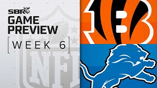 NFL Picks Week 6 🏈 | Bengals vs. Lions + Best Bets And NFL Predictions
