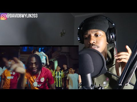 AMERICAN REACTS to Russ Millions x Uzi - International (Official Music Video)