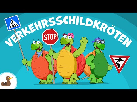 Verkehrsschildkröten - Kinderlieder zum Mitsingen | JiMi FLuPP | Sing Kinderlieder